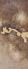 ABOVE: Detail from Federal Capital Competition City and Environs plan, National Archives of Australia: A710 38