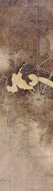 Detail from the Federal Capital Competition, City and Environs plan. National Archives of Australia: A710, 38