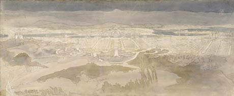 Federal Capital Competition View from summit of Mount Ainslee, National Archives of Australia: A710, 50